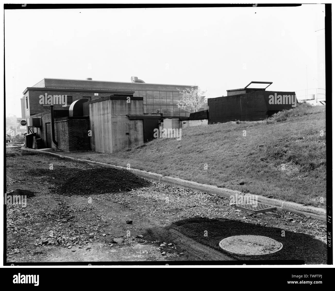 PROOF RANGE, 1918, NORTHEAST CORNER - Watervliet Arsenal, Building 112 ...