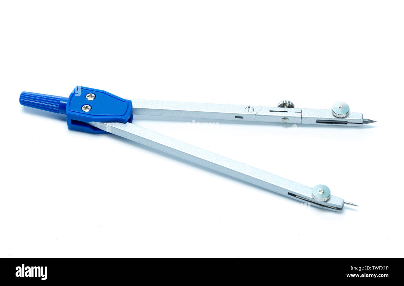 Engineering dividers Tools isolated on white background Stock Photo Alamy