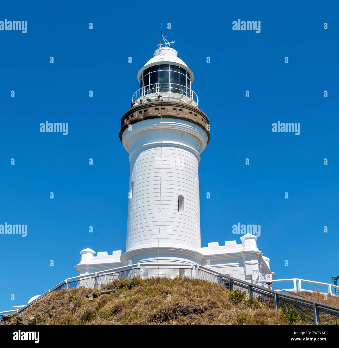 Cape Byron Lighthouse, Cape Byron State Conservation Park, Byron Bay, New South Wales, Australia Stock Photo