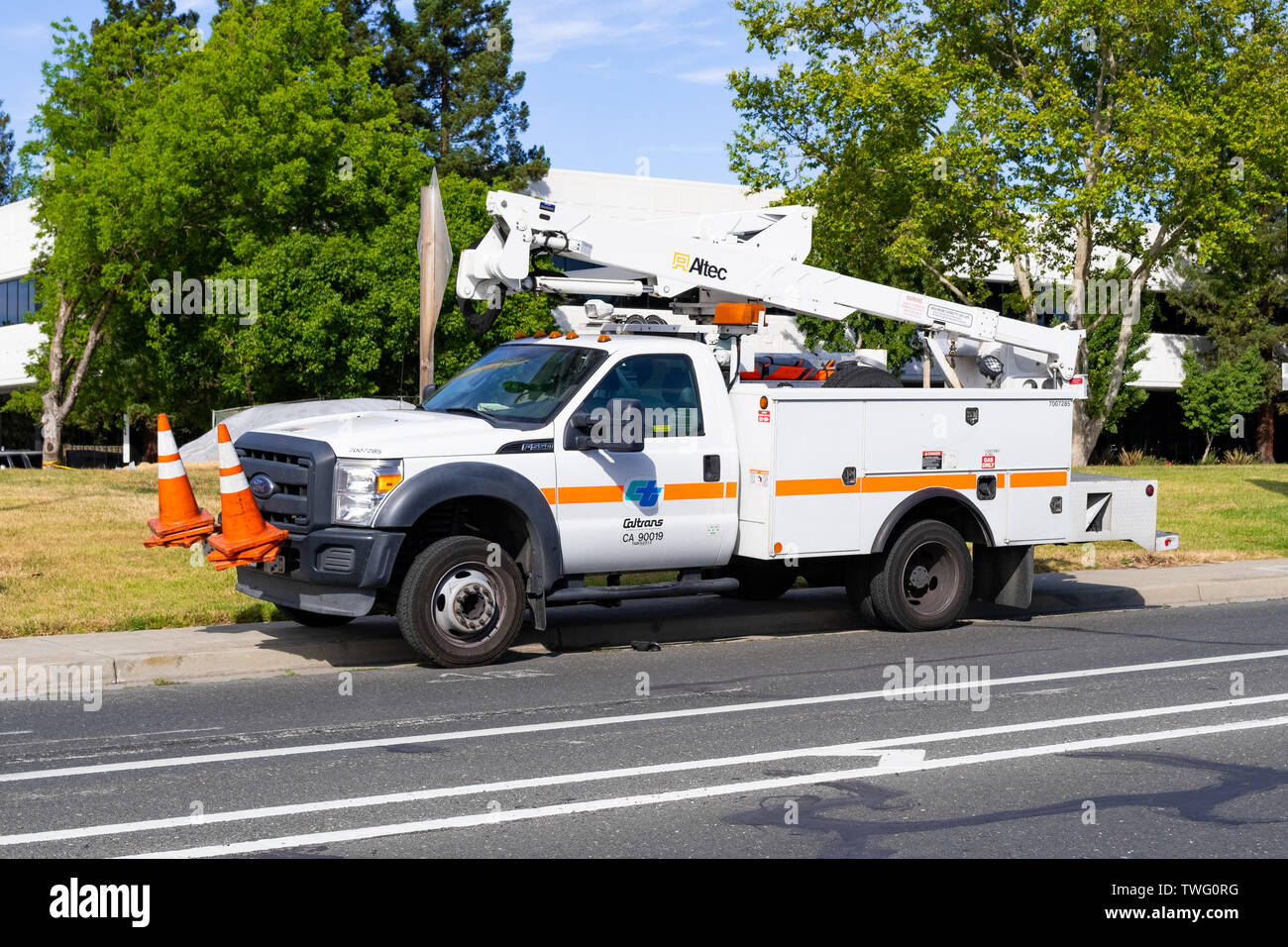 June 15, 2019 Mountain View / CA / USA Caltrans (California
