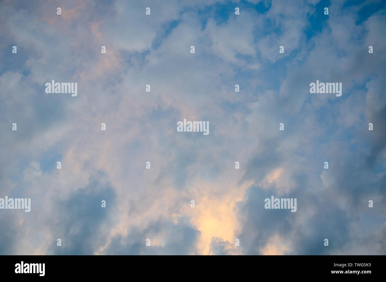 Colorful clouds background. Sky at sunset Stock Photo - Alamy