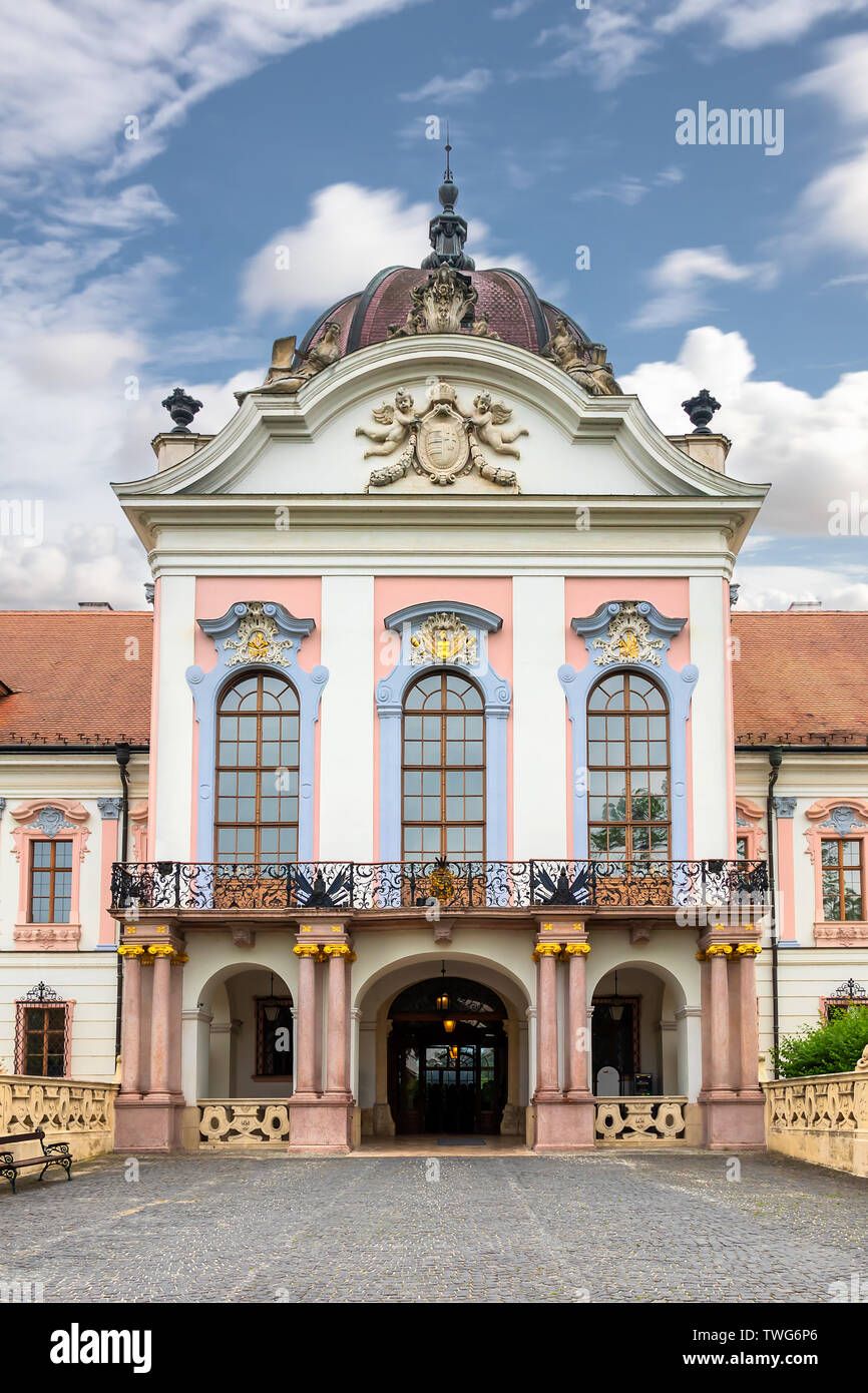 Royal Palace of Godollo in Hungary Stock Photo