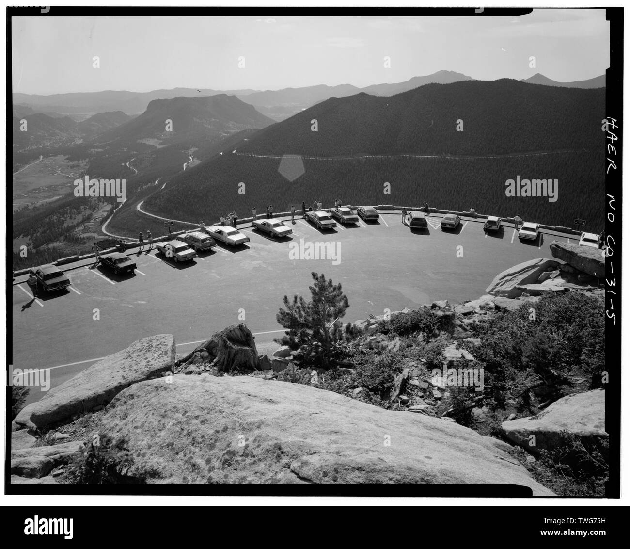 Rainbow ridge trail Cut Out Stock Images & Pictures - Alamy