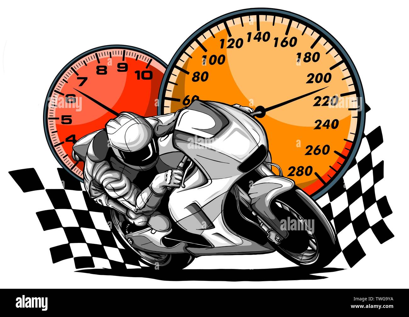 Speed Racer vector 8108846 Vector Art at Vecteezy