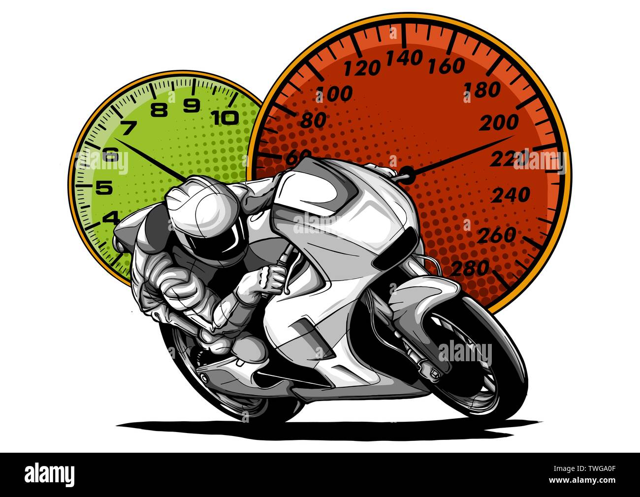 Moto Gp Ilustrações, Vetores E Clipart De Stock – (293 Stock