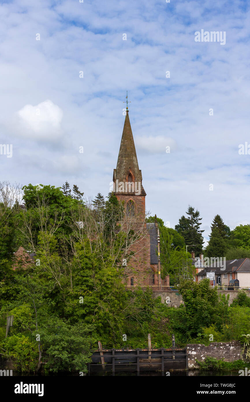 Blairgowrie church, Perthshire, Scotland, United Kingdom Stock Photo