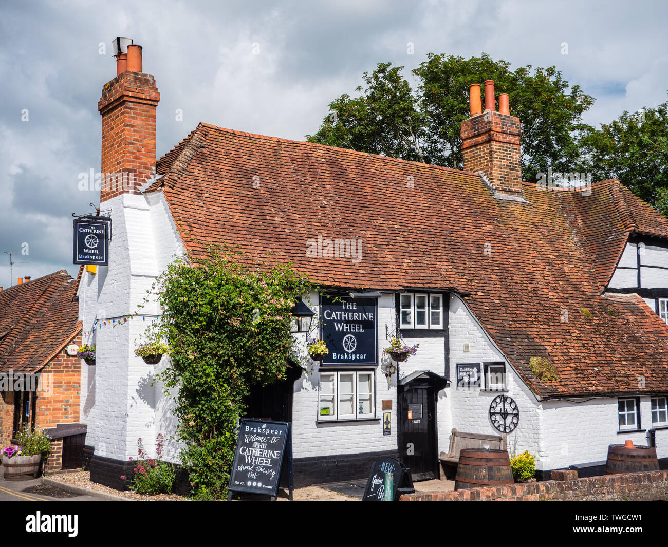 The Catherine Wheel, Brakspear Pub, GoringonThames, Oxfordshire