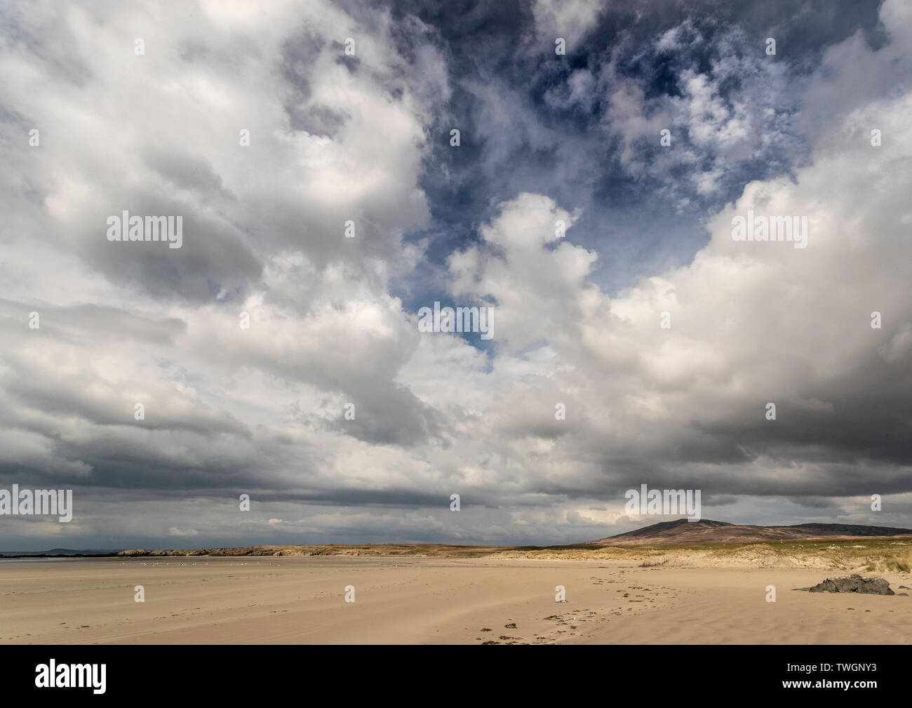 The beach at Killinallan, Loch Gruinart, Islay, Hebrides, Scotland Stock Photo