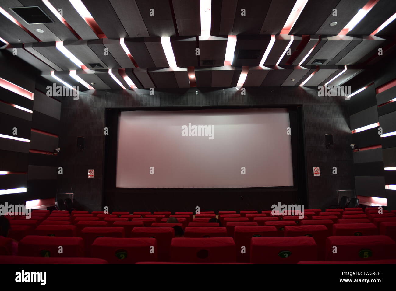 Empty Theatre Spotlight High Resolution Stock Photography and Images