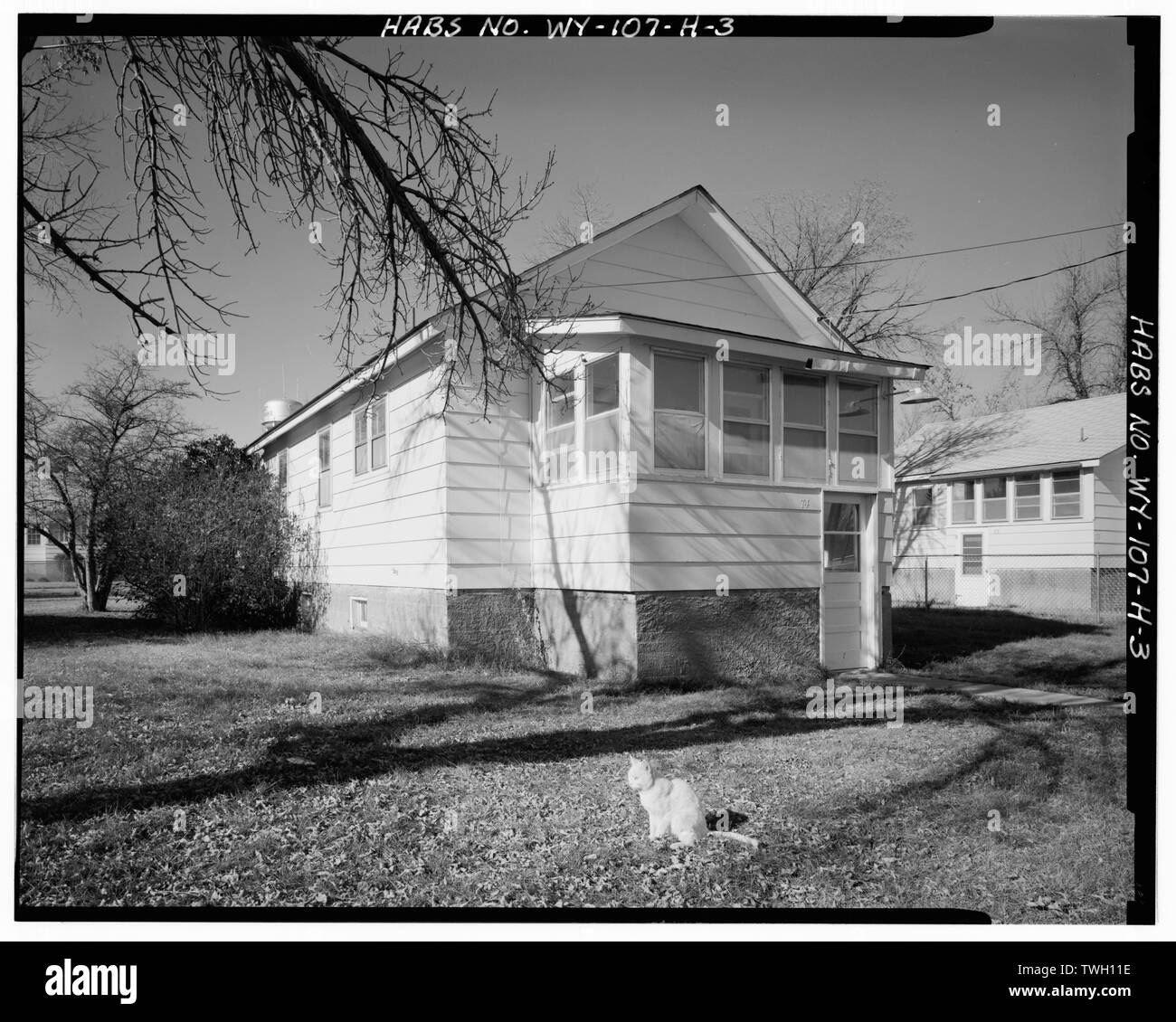 Rear and south side, view to westnorthwest Fort Washakie, Building