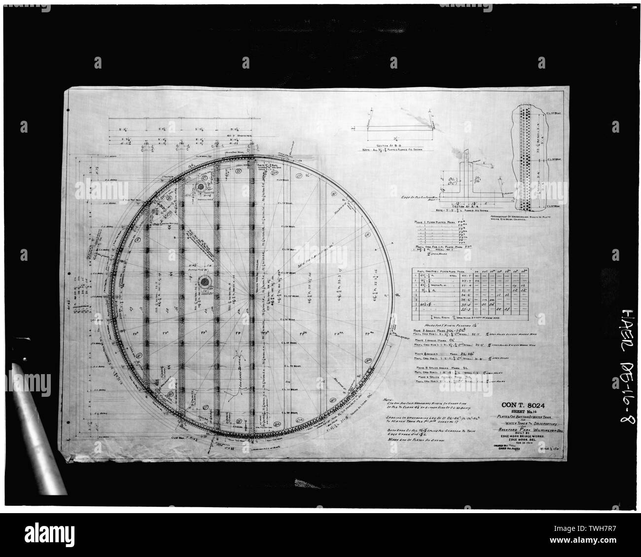  Rockford Water Tower, Rockford Park, Wilmington, New Castle County