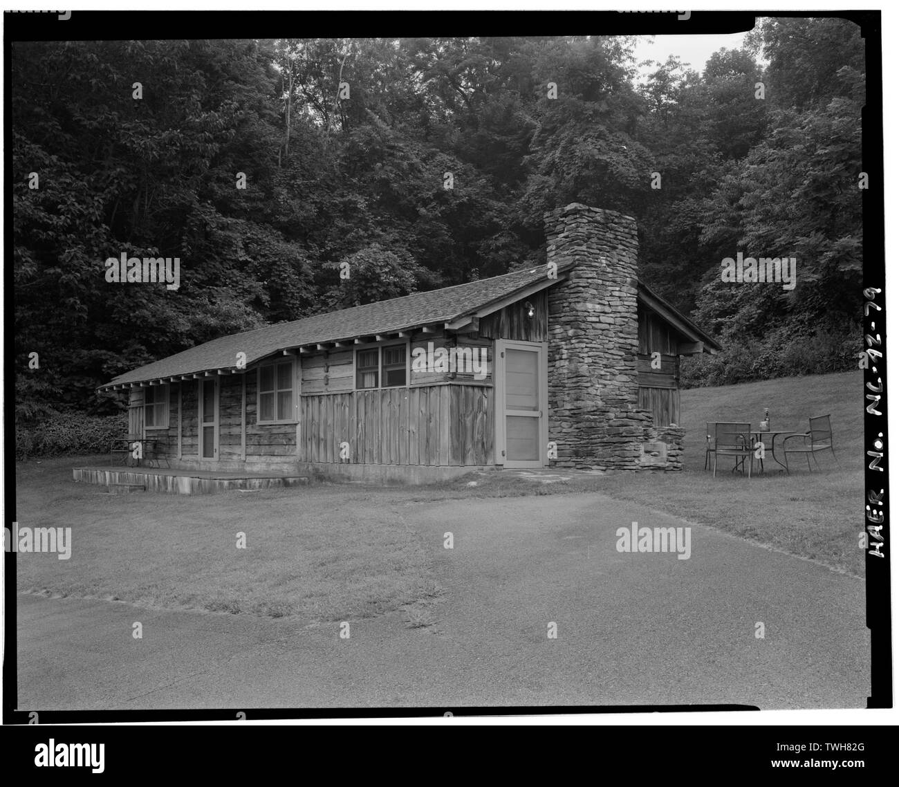 Rocky Knob Recreation Area Housekeeping Cabin With Stone Chimney
