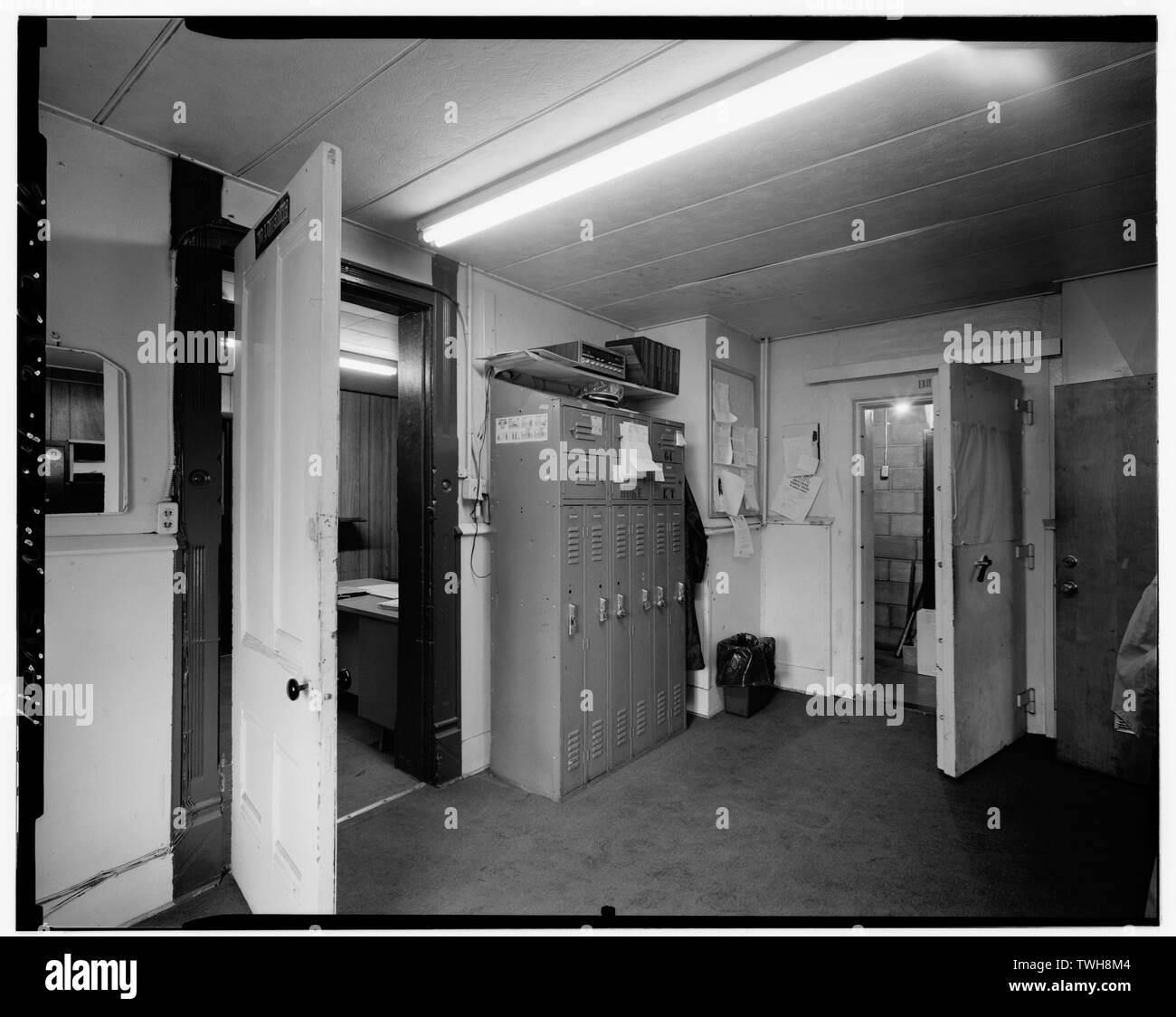 Room 'R' on 1st Floor Looking to ENE Crestline City Hall, Bucyrus and