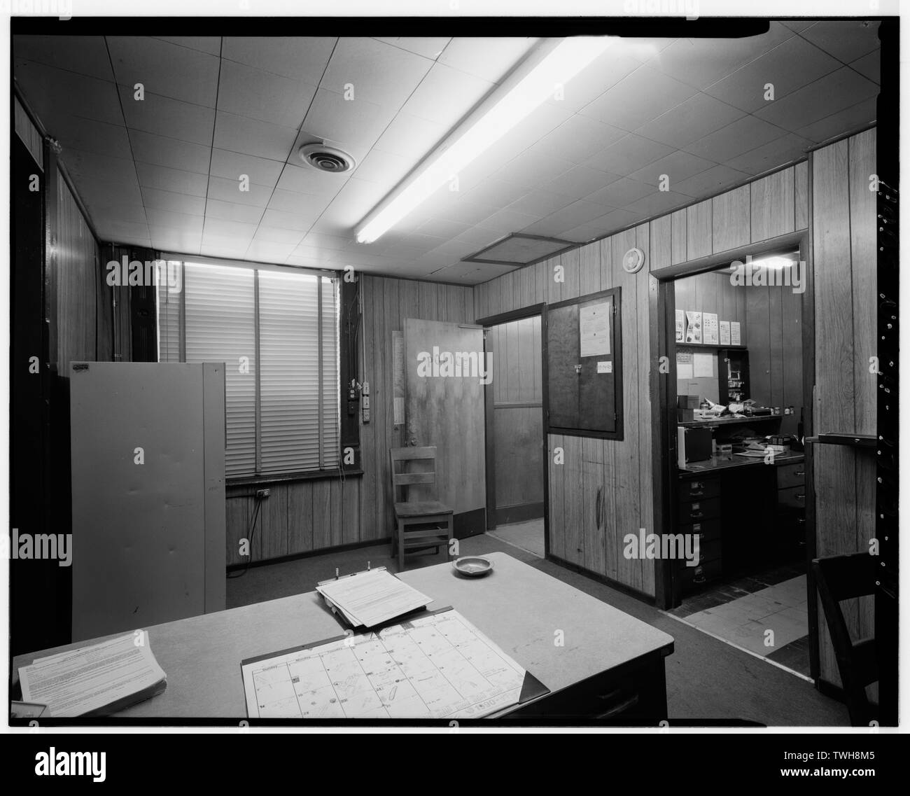 Room 'S' on 1st Floor Looking to NW Crestline City Hall, Bucyrus and