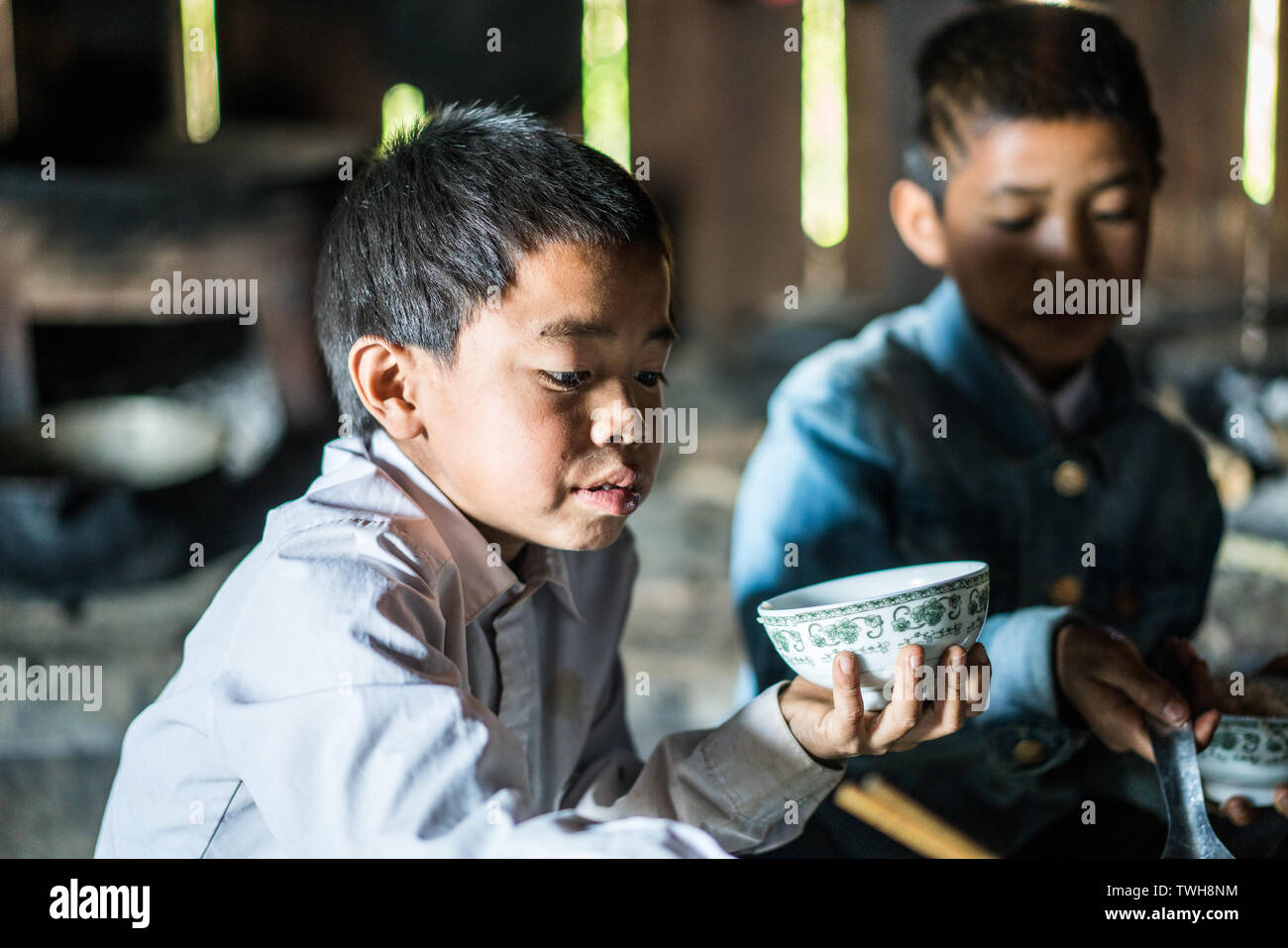 Beautiful old hill tribe women hi-res stock photography and images - Alamy