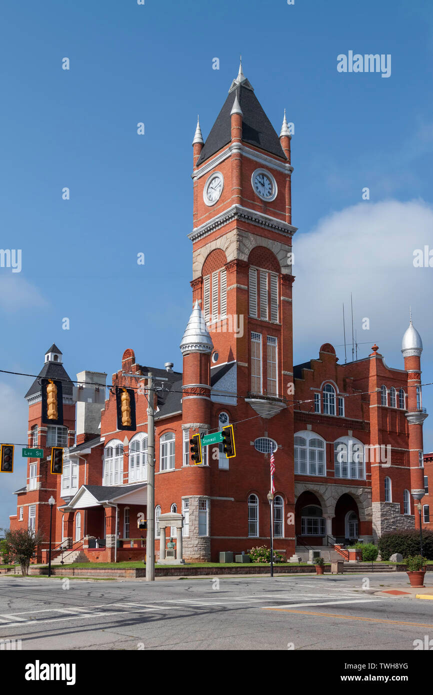 Old courthouse in Terrell County, Stock Photo Alamy