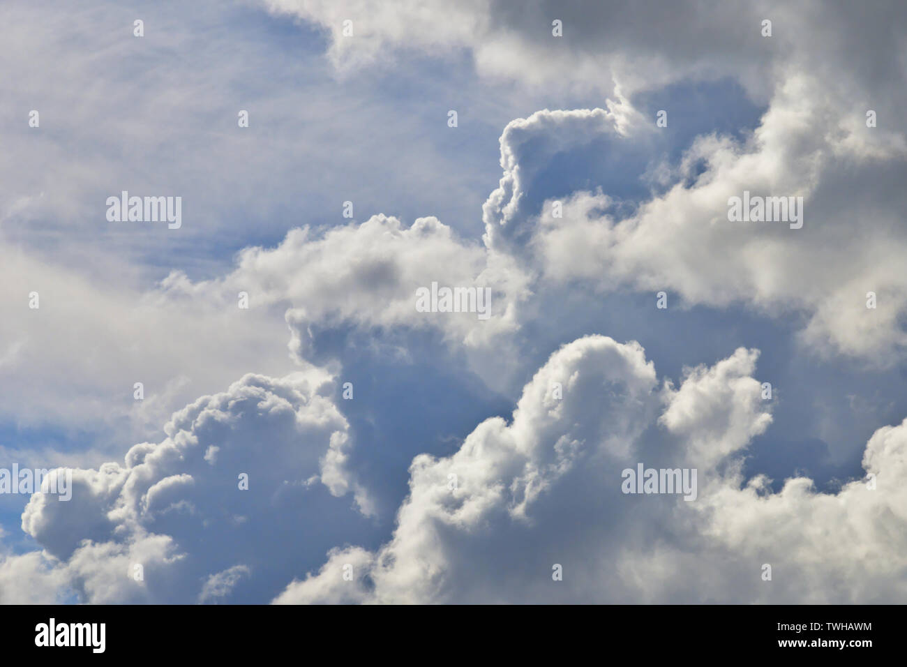 Dramatic sky cloudscape with the stormy clouds background texture Stock ...