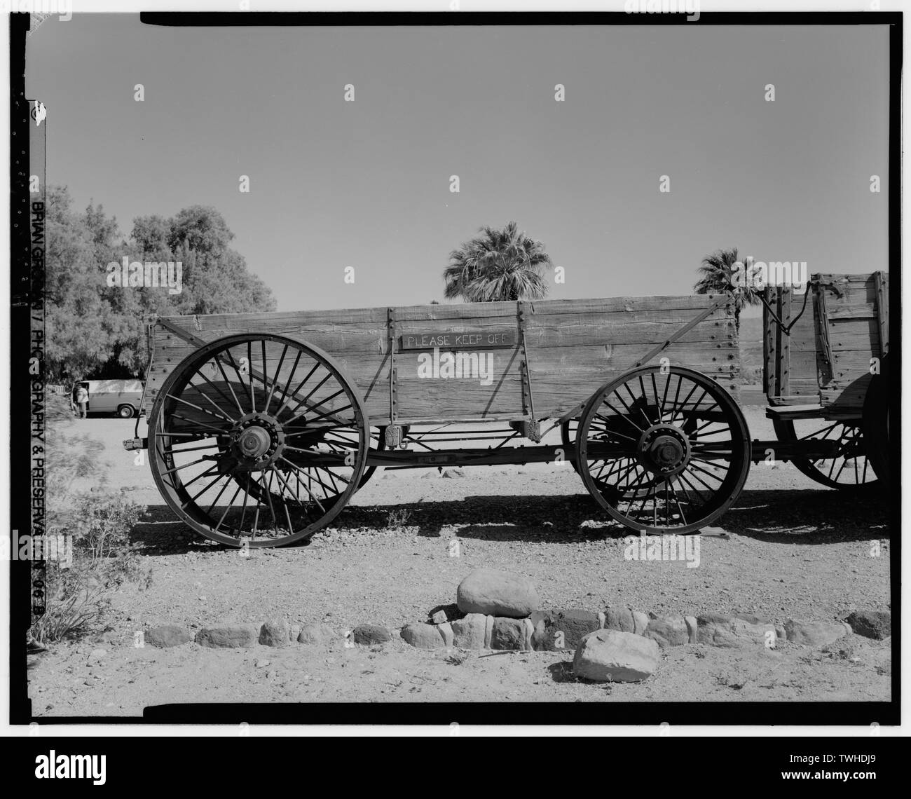 Borax mule team wagon Black and White Stock Photos & Images Alamy