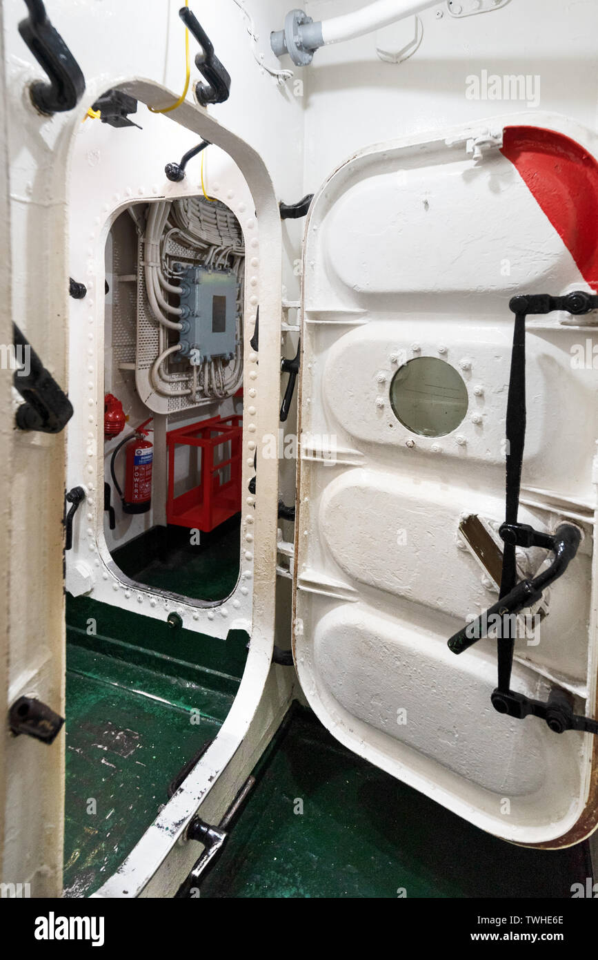 London United Kingdom May 13 2019 Hms Belfast Warship