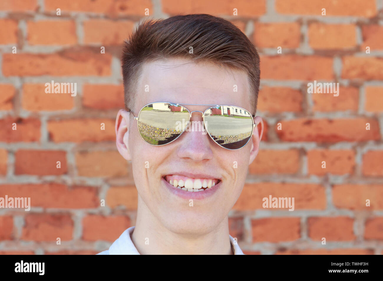 young man portrait Stock Photo