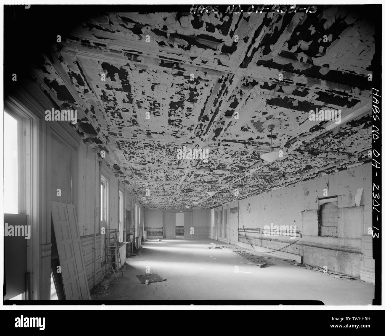 Second Floor Hotel Dining Room West Wall Arcade Hotel Fountain Avenue Bounded By High And Washington Streets Springfield Clark County Oh Stock Photo Alamy