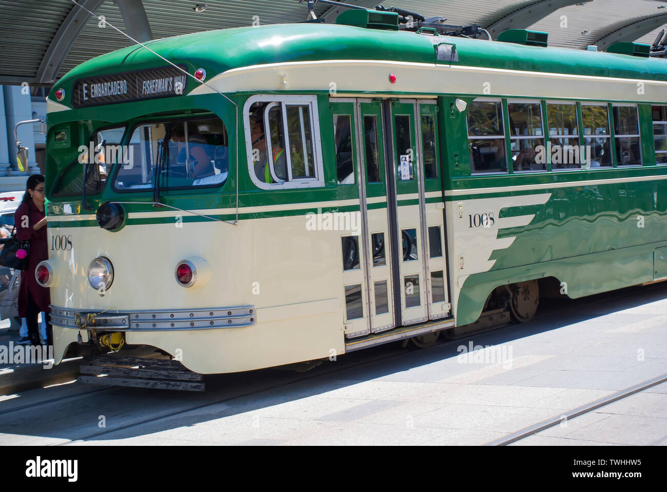 Street Car - Local Transportation, San Francisco Stock Photo