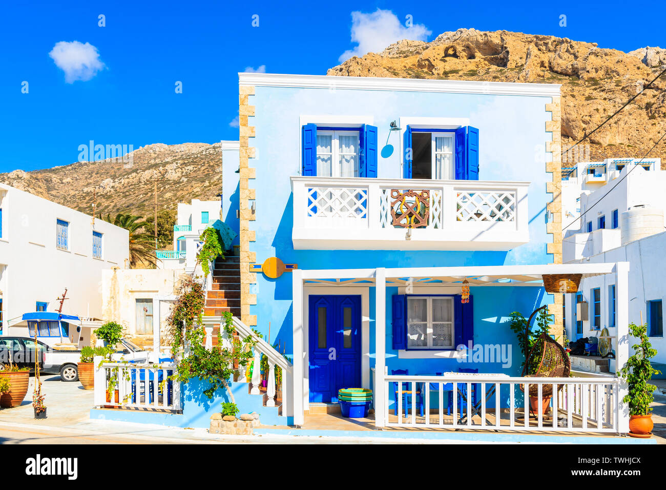 Traditional Greek Houses High Resolution Stock Photography and Images
