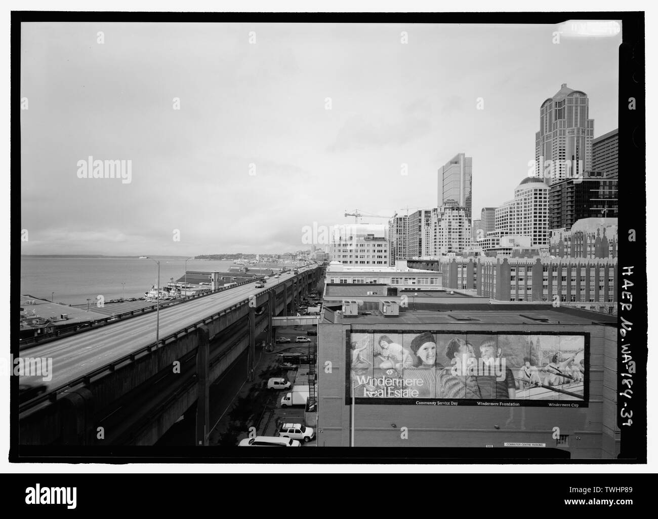 SEE CAPTION FOR PHOTOGRAPH NUMBER 38. Alaskan Way Viaduct and