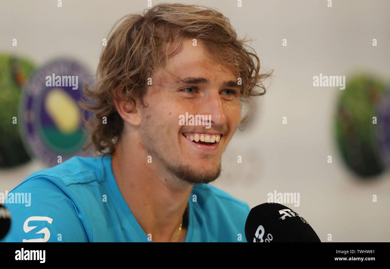 Portrait Of Alexander Zverev High Resolution Stock Photography And Images Alamy