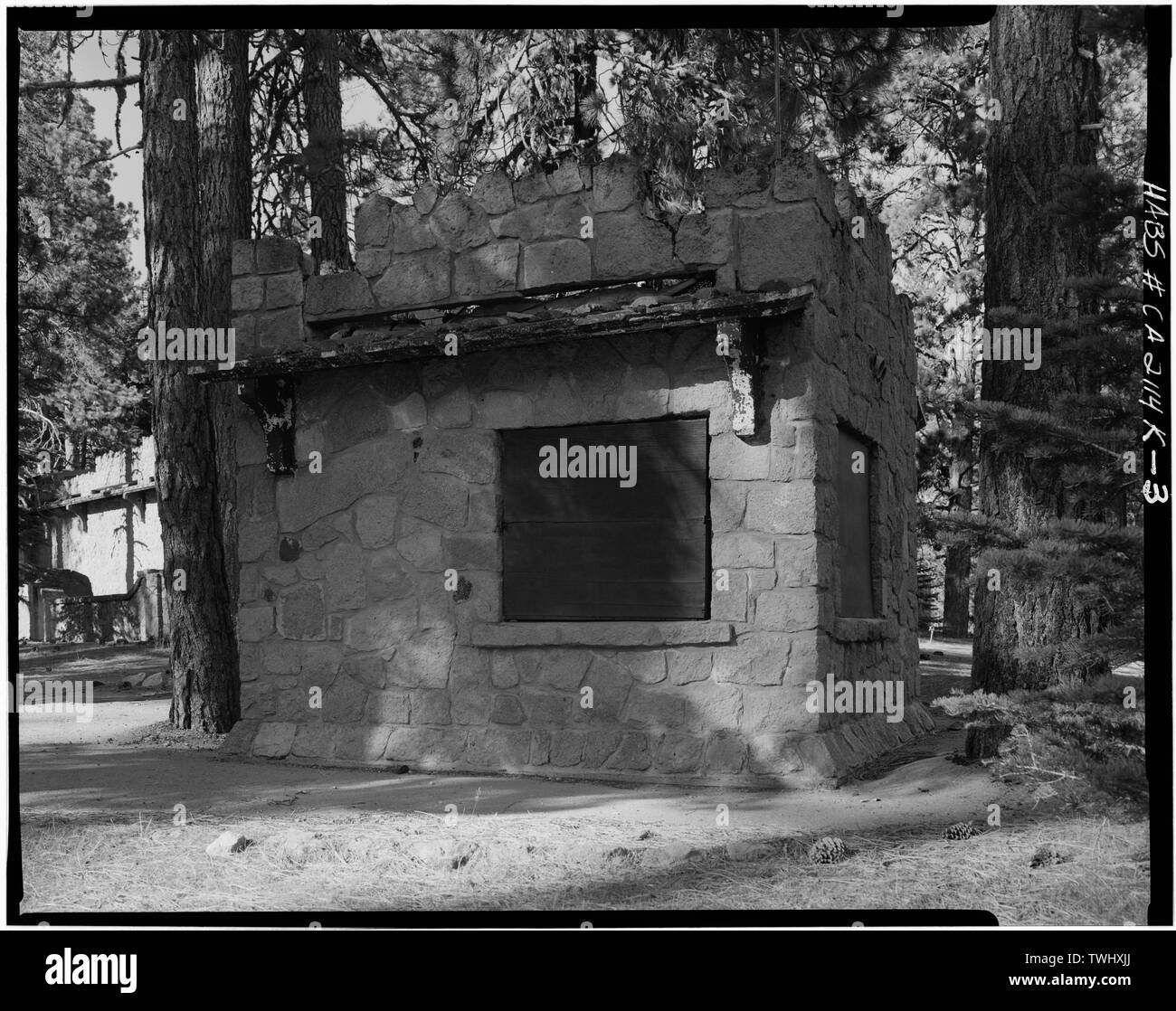 SIDE VIEW Lassen Volcanic National Park, Loomis Seismograph Station