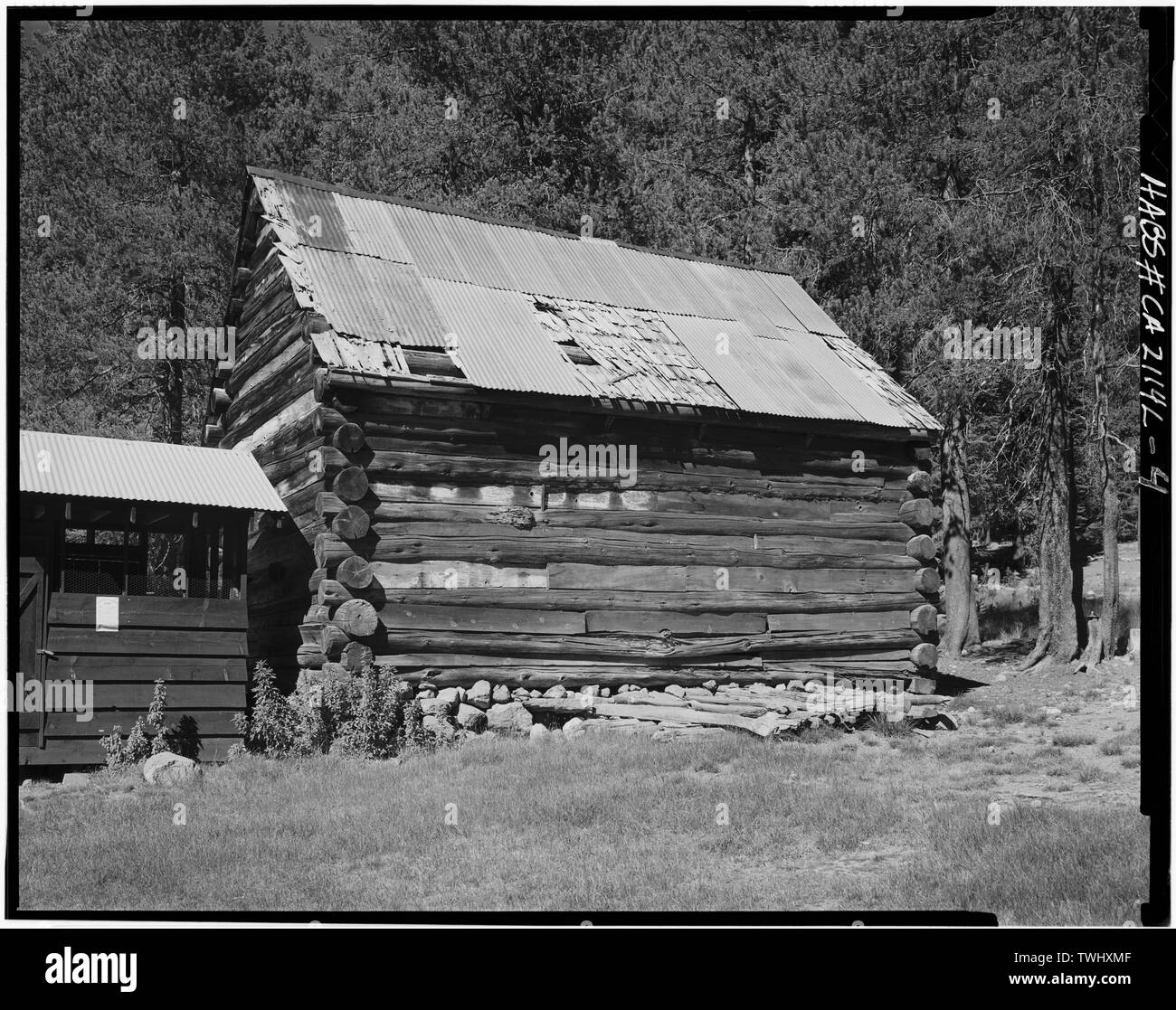 Side View And Shed Lassen Volcanic National Park Warner Valley