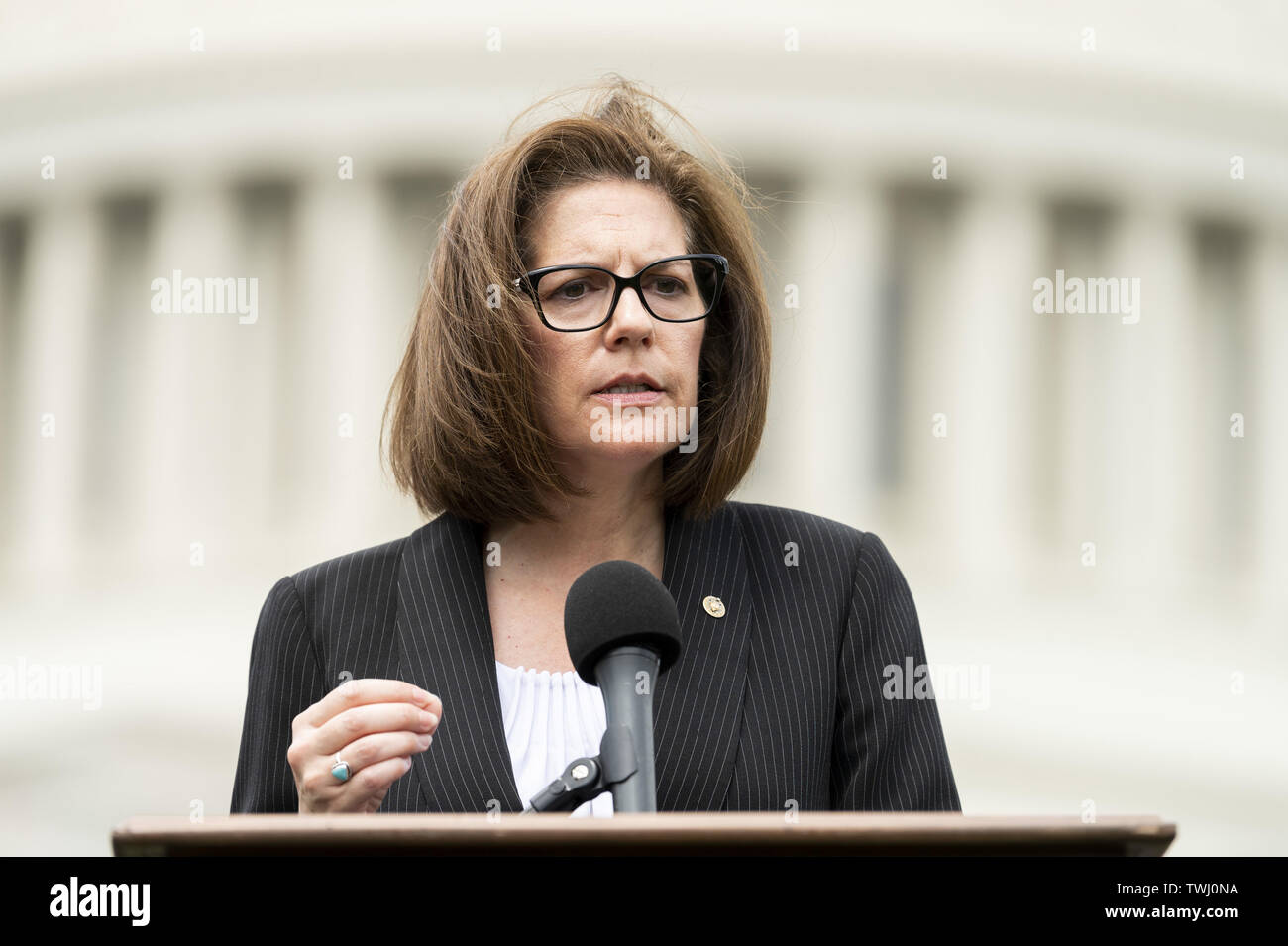 Washington, D.C, USA. 20th June, 2019. U.S. Senator CATHERINE CORTEZ ...