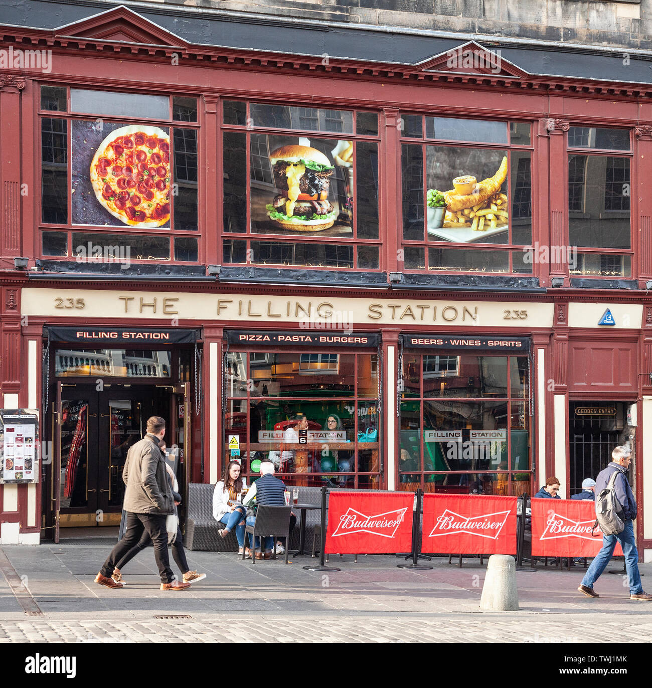 American Diner Exterior High Resolution Stock Photography and Images