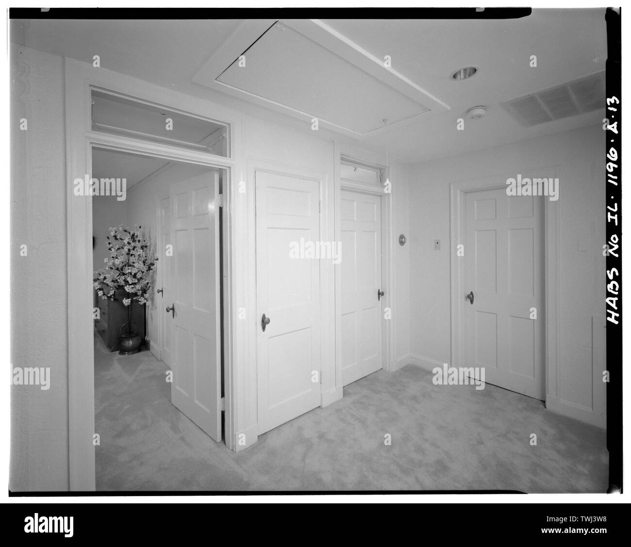 Second floor hall Scott Air Force Base, General Officer Quarters, 229