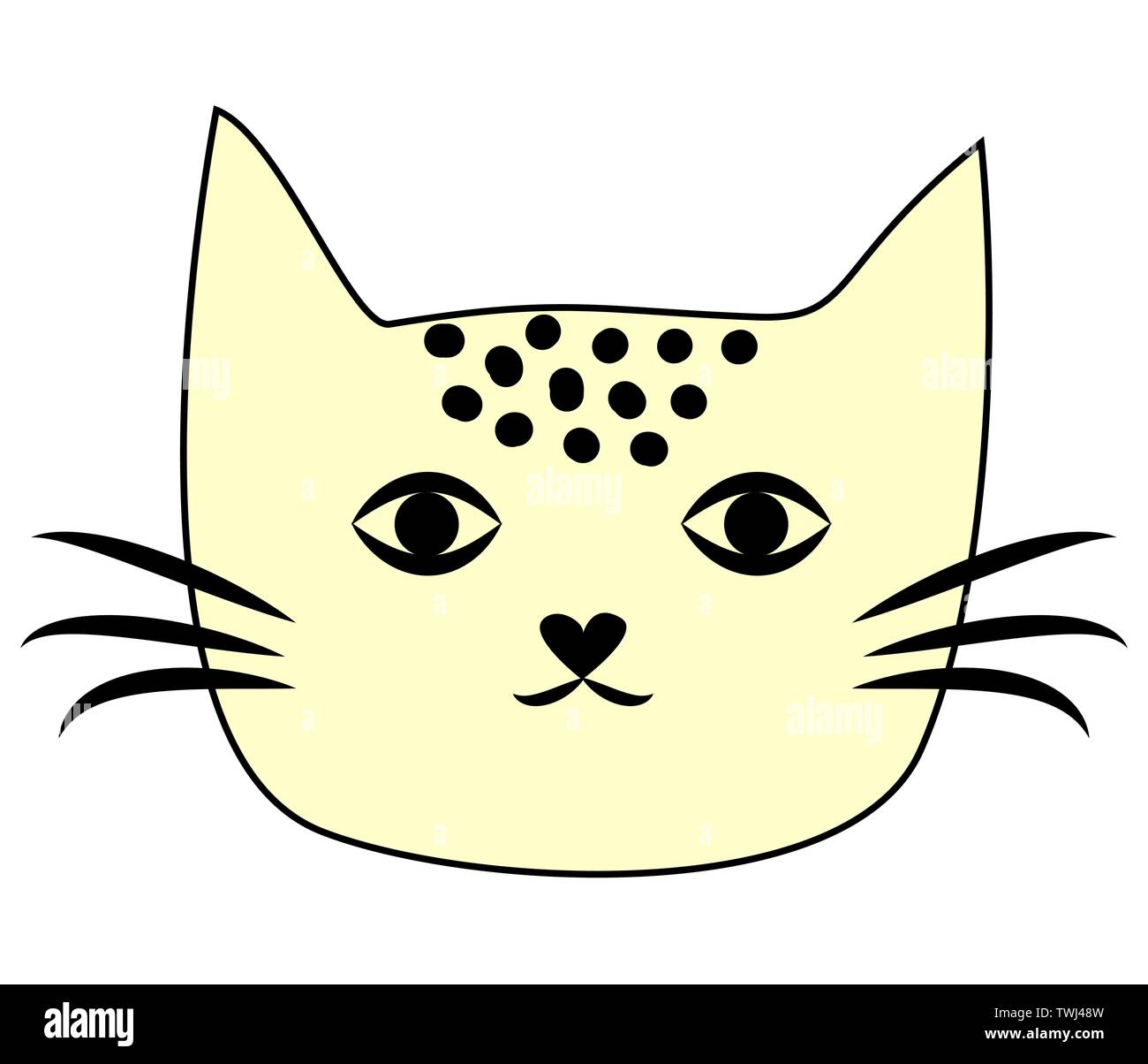 Cat Kawaii Flat icon