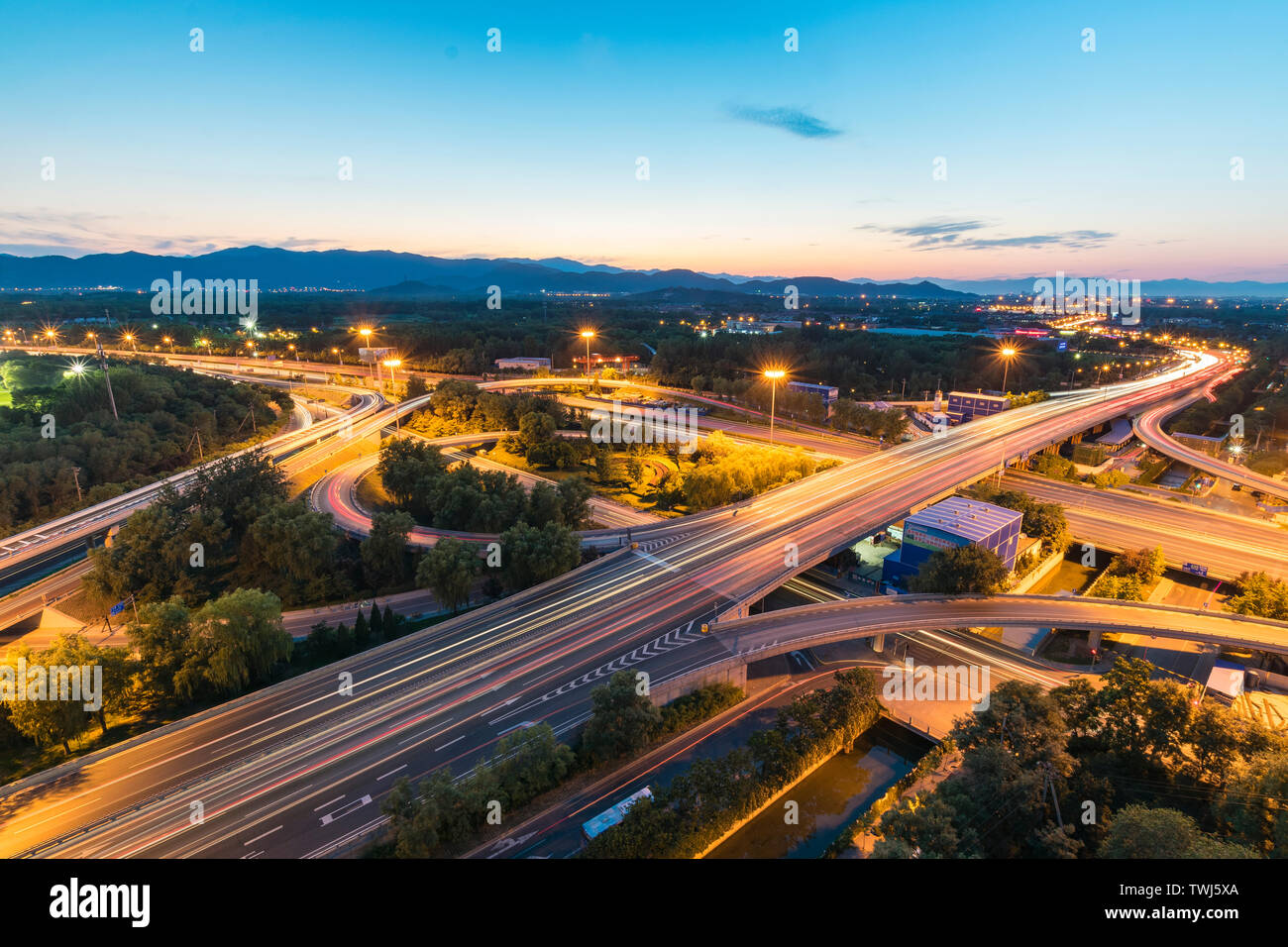 Beijing expressway hi-res stock photography and images - Alamy