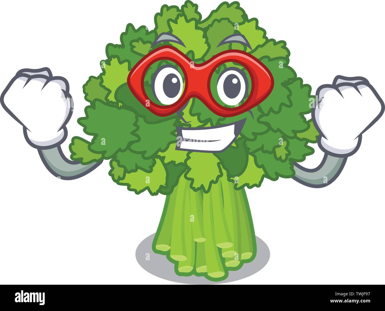 Super hero brocoli rabe in the cartoon shape Stock Vector Image & Art ...