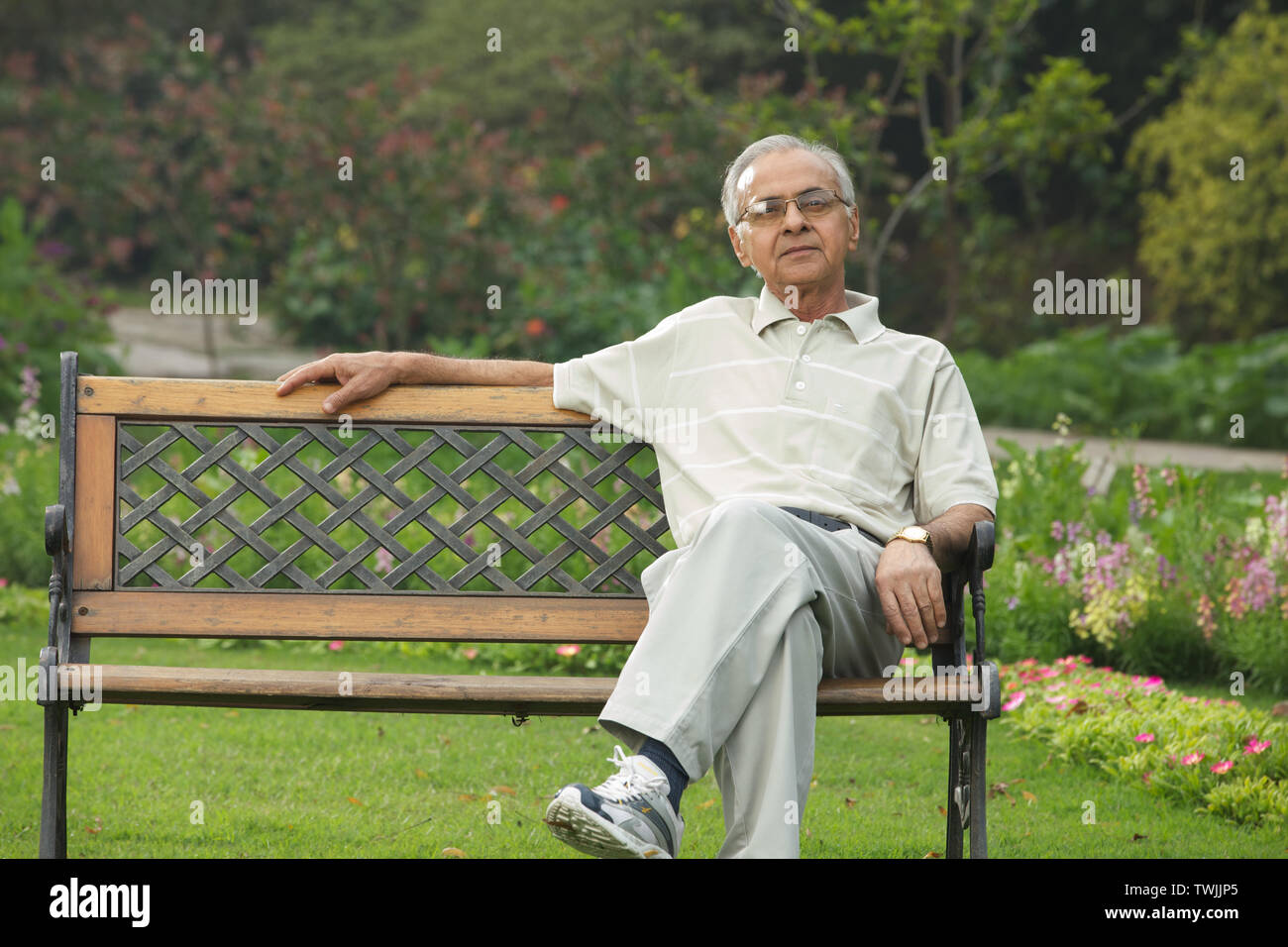 Person Sitting On Bench