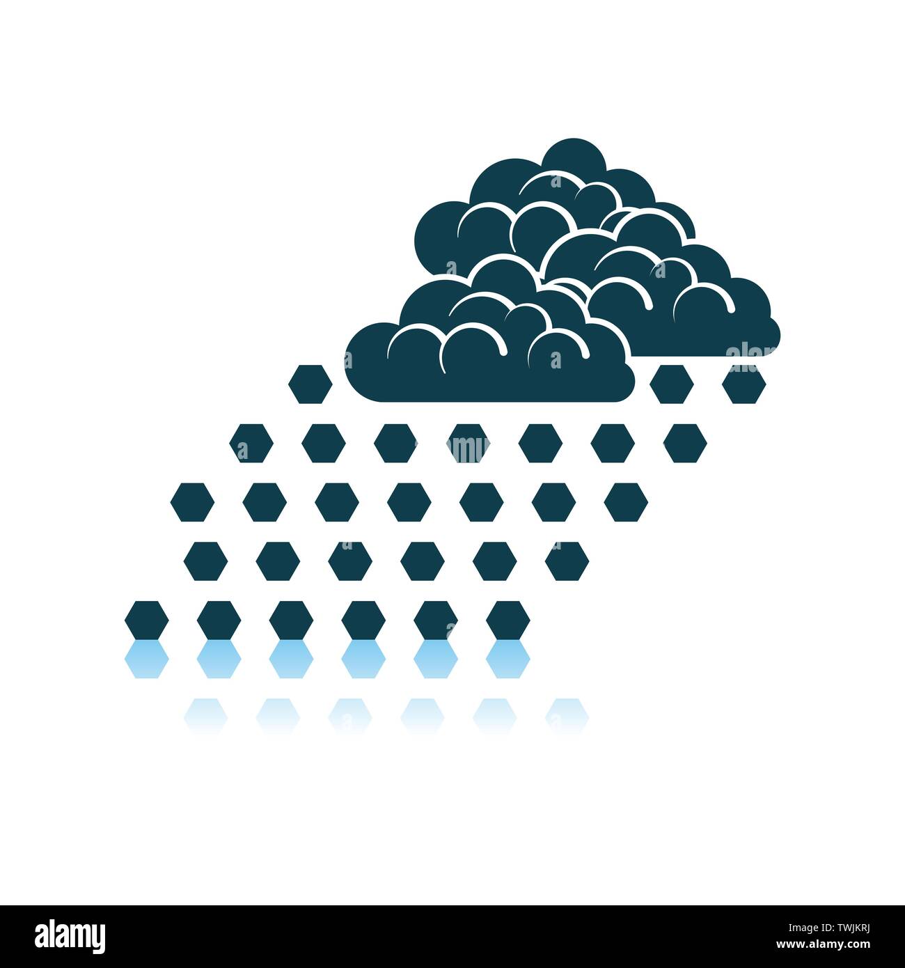 Hail Stock Vector Images - Alamy