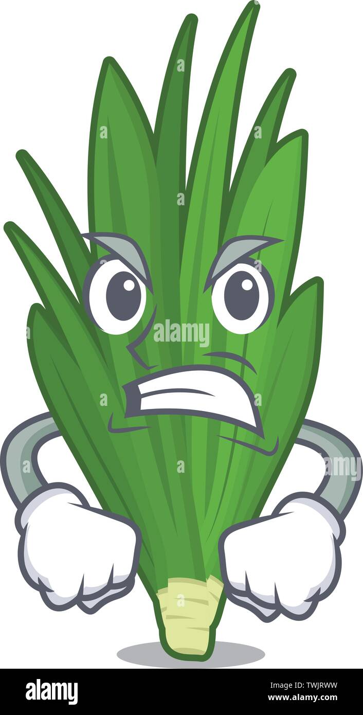 Angry pandan leaves in the cartoon shape Stock Vector Image & Art - Alamy