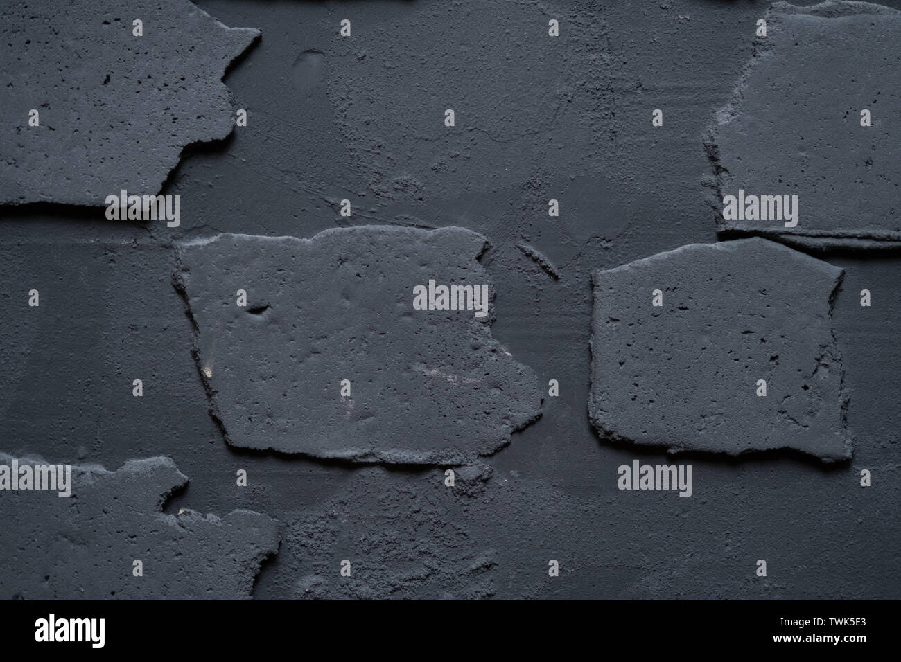 Dark grey black slate background or texture. Stone background Stock Photo