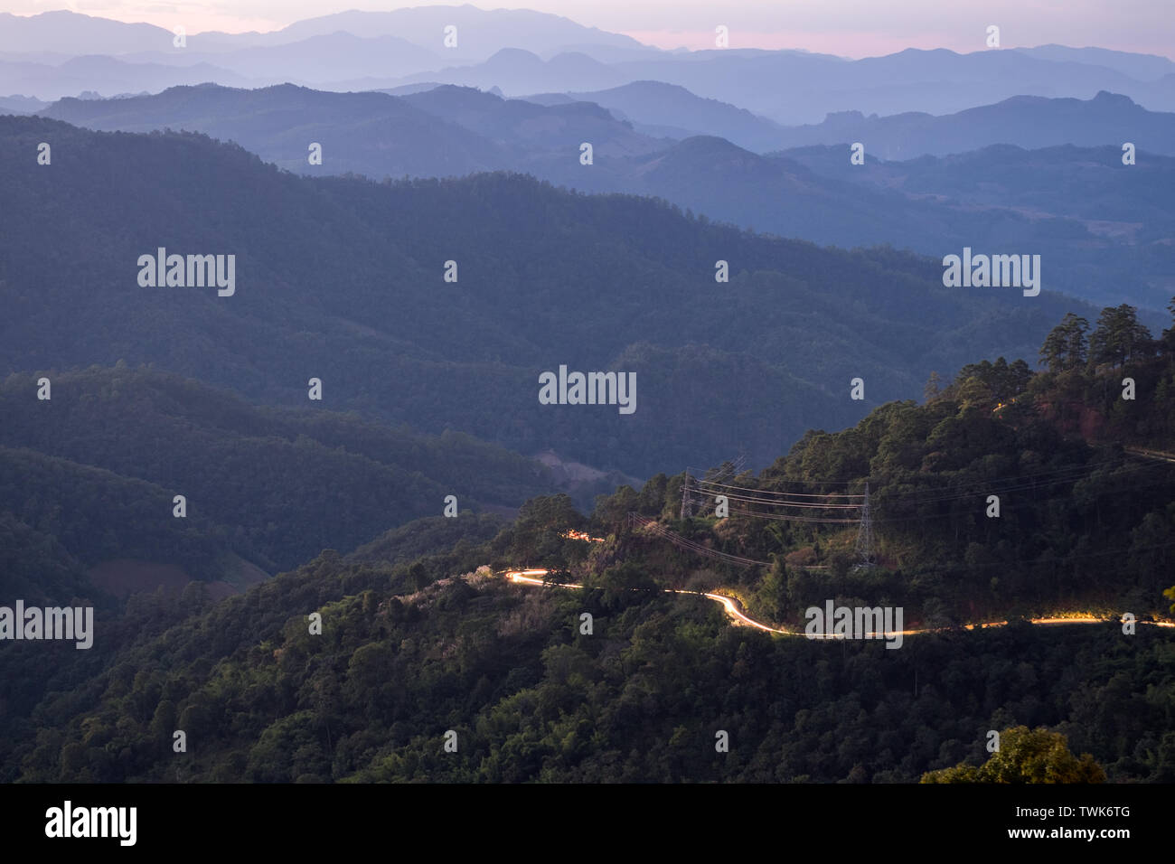 Mae Hong Son Thailand Road High Resolution Stock Photography and Images ...