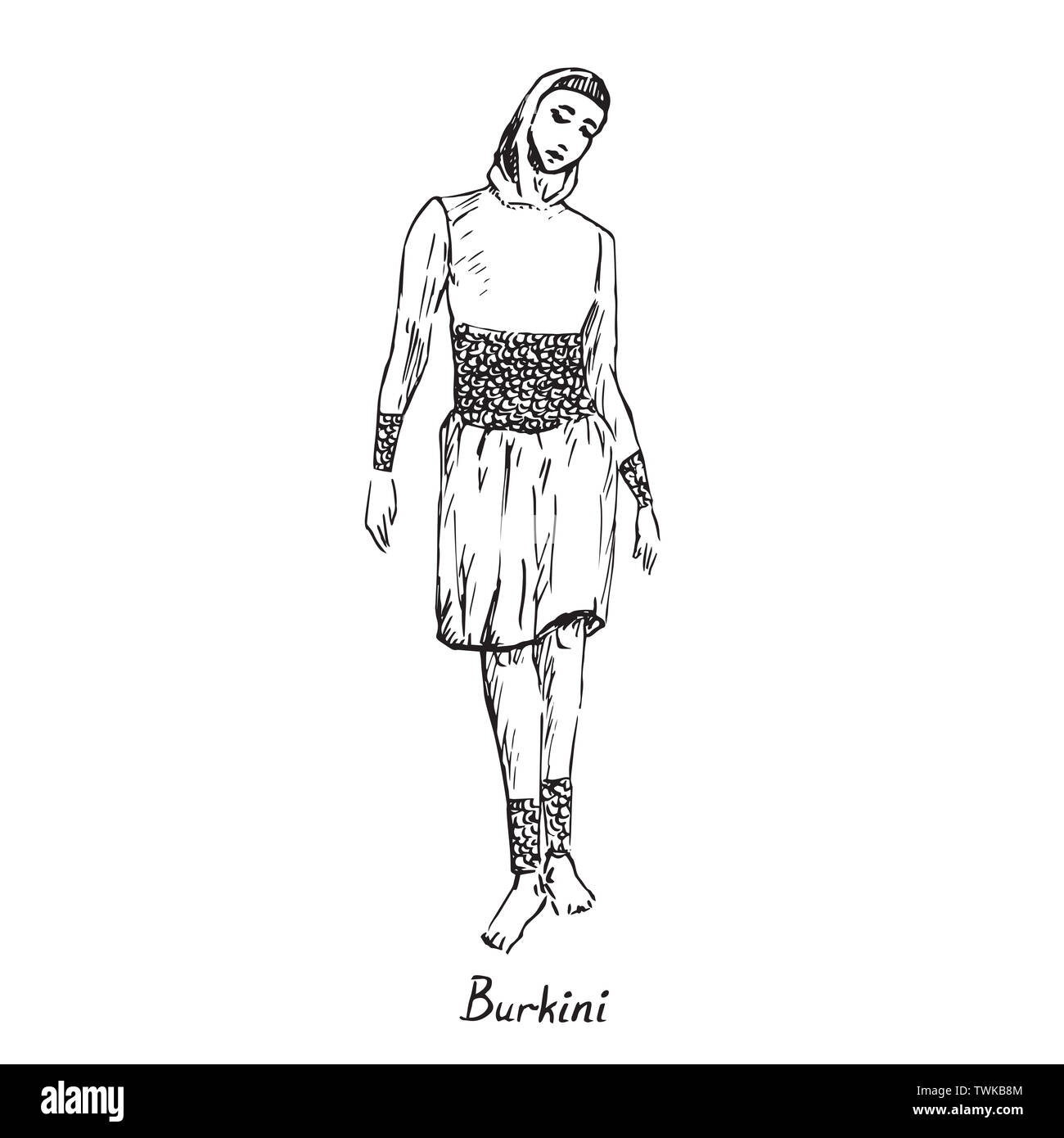 white burkini