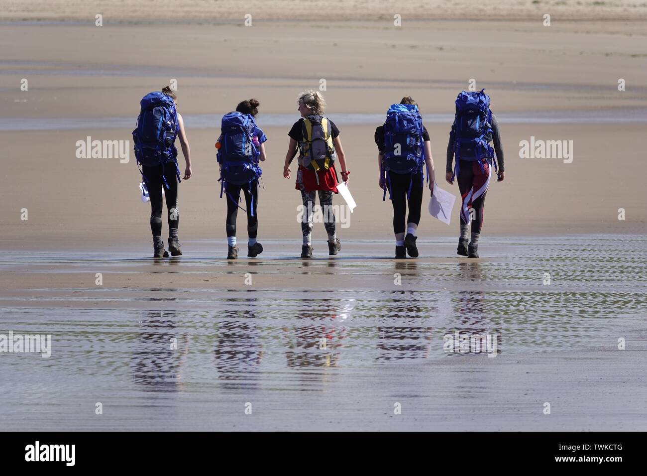 Gower, Swansea, Wales, UK. 21st June 2019. Weather Duke of Edinburgh