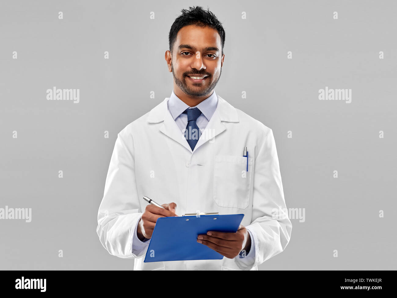 Smiling indian male scientist hi-res stock photography and images - Alamy