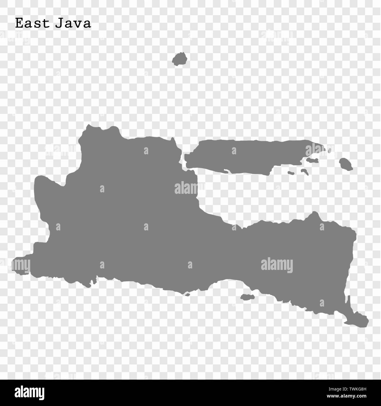 East java outline Black and White Stock Photos & Images - Alamy