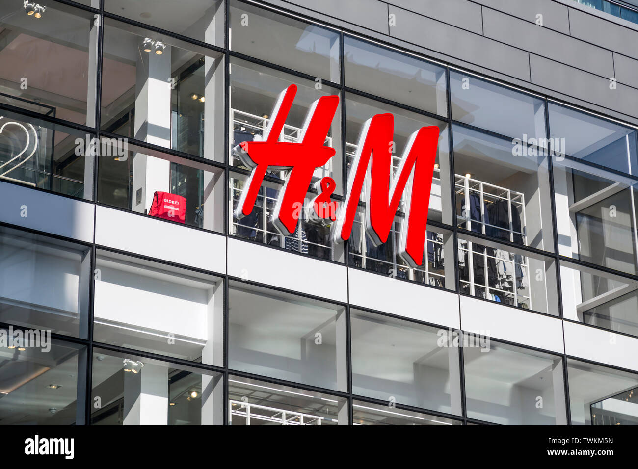H & M Glasgow, clothing store on Buchanan Street in the city centre,  Scotland, UK Stock Photo - Alamy