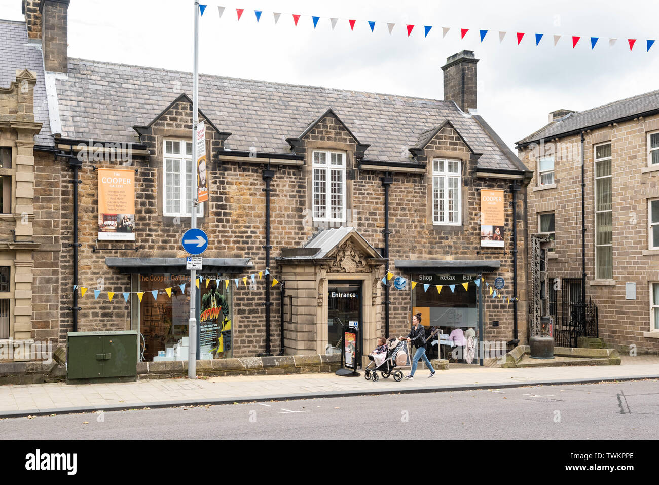 The Cooper Gallery art space, Barnsley, South Yorkshire, England, UK