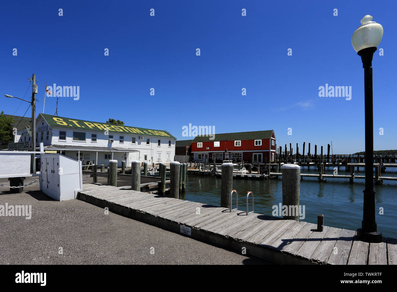 Greenport Harbor Long Island New York Stock Photo Alamy