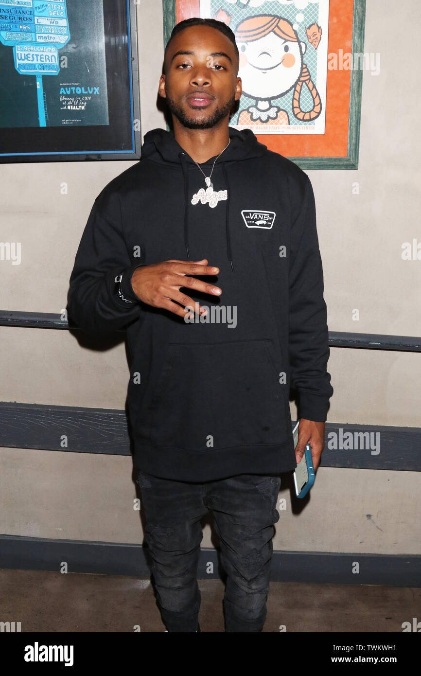 Los Angeles, Ca, USA. 21st June, 2019. Albee Smith attends the Tank